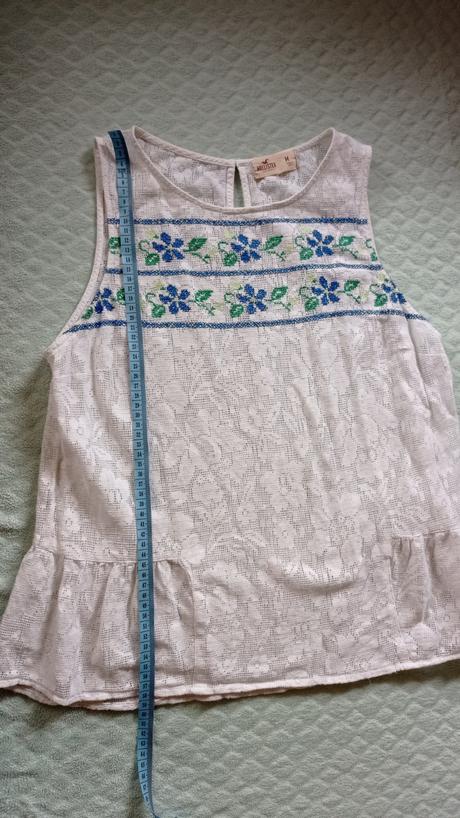 Vysivany top, hollister,m