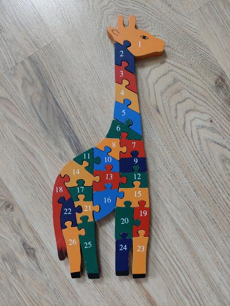 Drevené puzzle, 