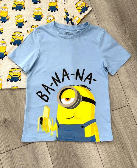 3x mimoň tričko veľ. 134, c&a,134