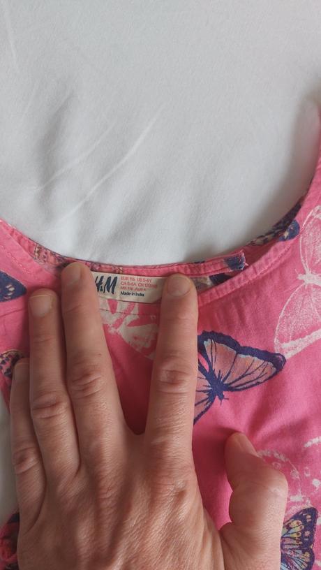 3 kusy - letné šaty, h&m,122