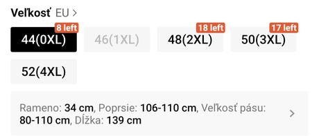 Dlhe šaty bez rukávov veľ. xl, xl
