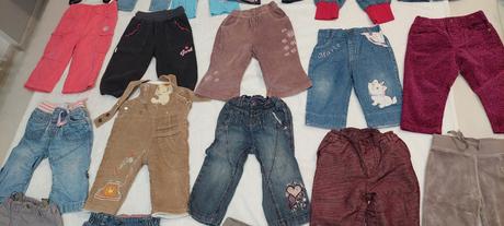 Nohavice rifle...od 56 po 84, h&m,56