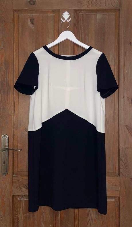 Čiernobiele šaty marks&spencer, marks & spencer,42