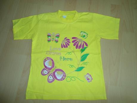 Zlte bavlnene tricko, 116