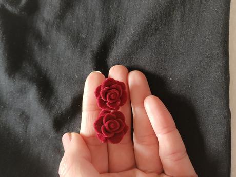 Zamatove nausnicky, bijou brigitte