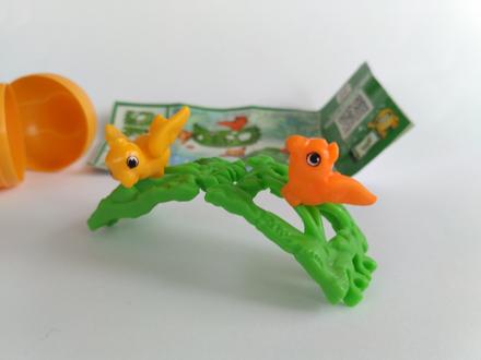Vtáčiky z kinder vajíčka, kinder surprise,