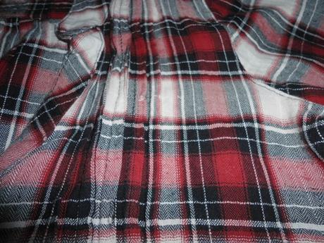 Bordovo-biela kosela kocka, fishbone,s