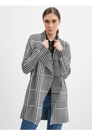 Vzorovaný sveter, kardigán, orsay,m