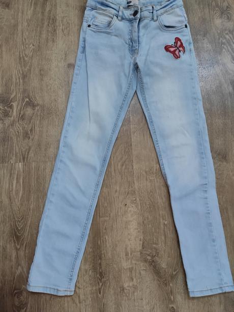 Bledo modré rifle , veľ.134/140, alive,140