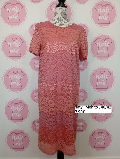 Čipkované šaty, mohito,40