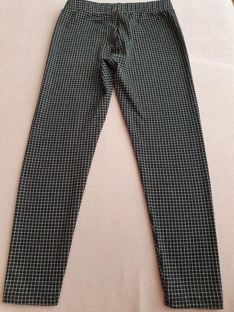 Kockované nohavice č.158/164, 158