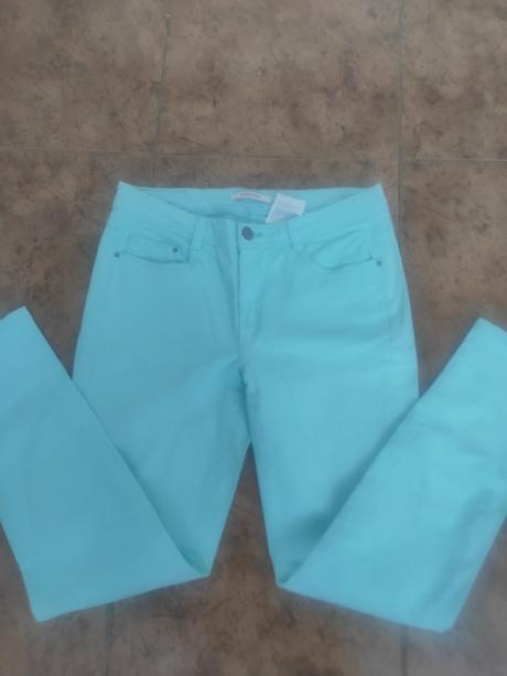 Dámske elastické nohavice, denim co,s