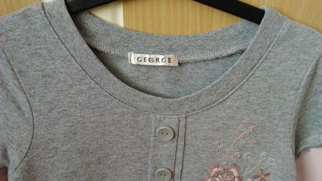 Teplejšie šaty s dlhým rukávom veľ.140, george,140