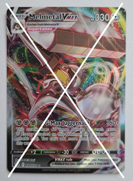 Pokémon go karty "vmax", 