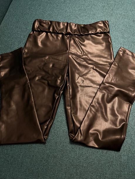 Kožené legíny 2x, 134