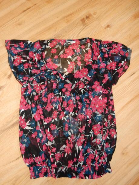 Bluzka kvietky, new look,m