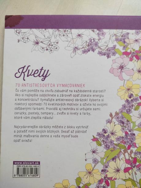 Vymalovanky kvety, 