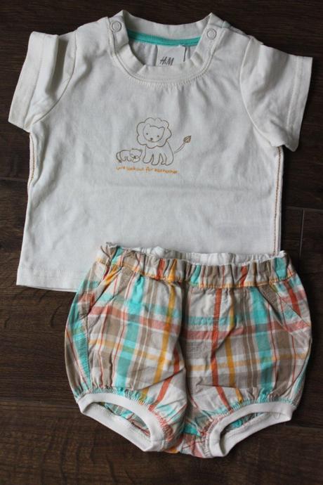 Nenosená letná súprava, h&m,50