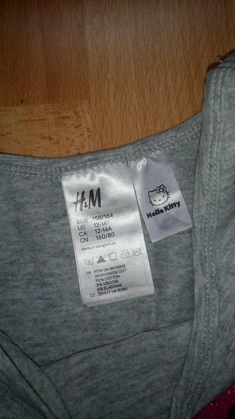 Dievčenské tričko, h&m,158