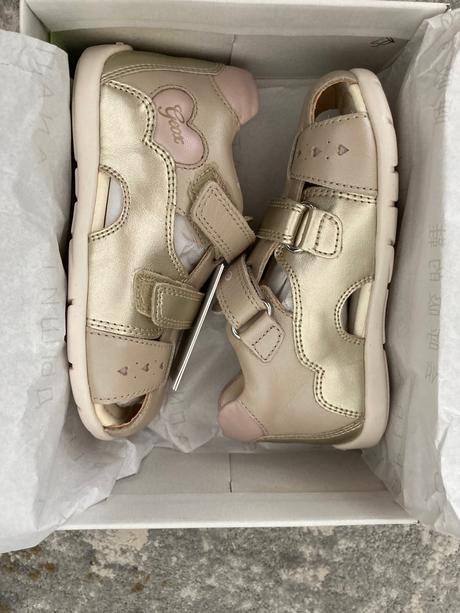 Nové geox kožené sandalky, geox,25