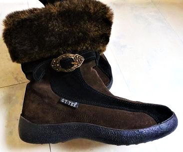 Kožené goretexové čižmy s merinom, baťa,39
