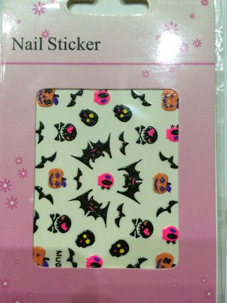 Nálepky a vodolepky na nechty 5 ks, 