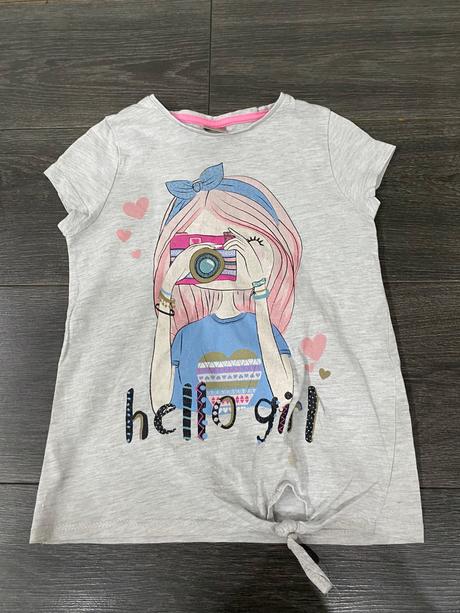 Dievčenské tričko velk.122, 122