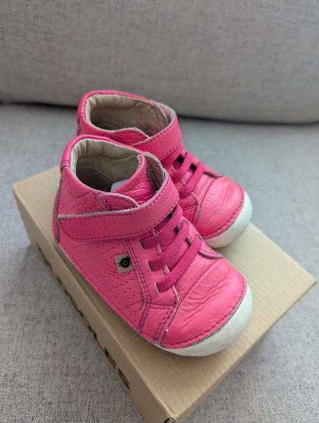 Topánky zn. old soles, pave cheer, neon pink, 22