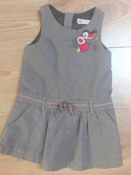 Karovane saty, h&m,92