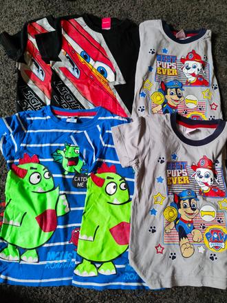 Tričká me queen, paw patrol, príšerky, 98