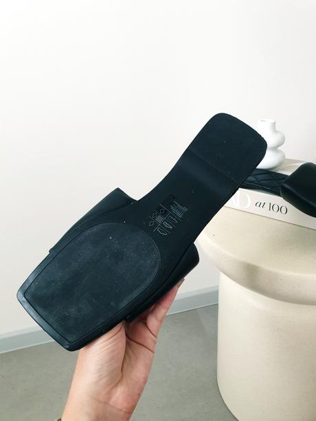 Čierne šľapky 41, h&m,41