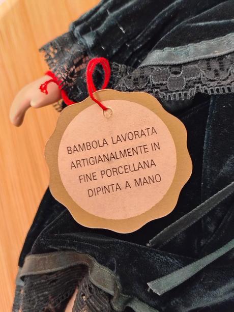 Zberat. porcel. bábika mammone & canestraro reštau,