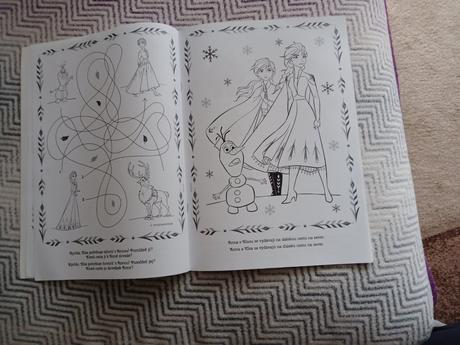 Vymaľovánky ľadové kráľovstvo 2, 