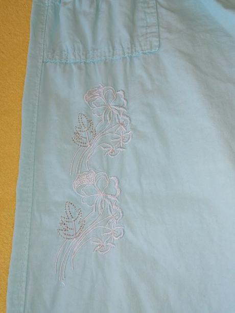 Bavlnené letné nohavice 134/140, 134