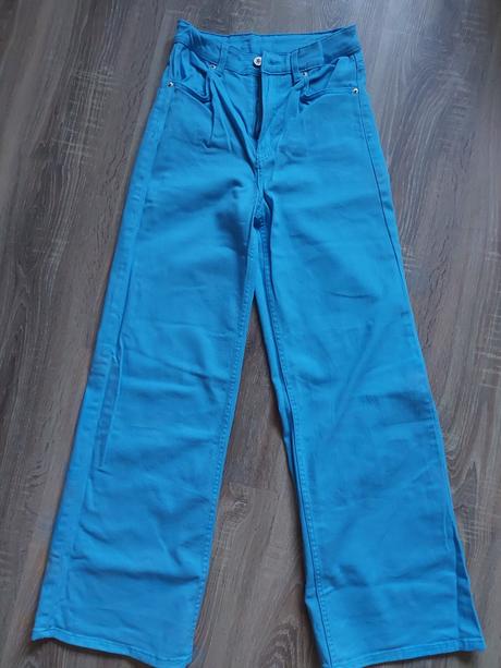 Široké nohavice, h&m,36