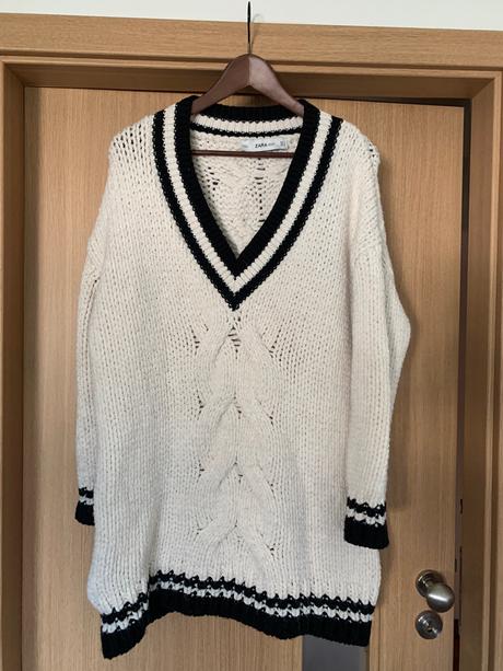 Predlzeny sveter alebo saty, zara,s