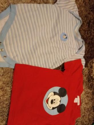 Tričká krátky rukáv, 68–80