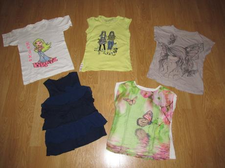 Tričko s foto potlačou motýľov v. 122, 122