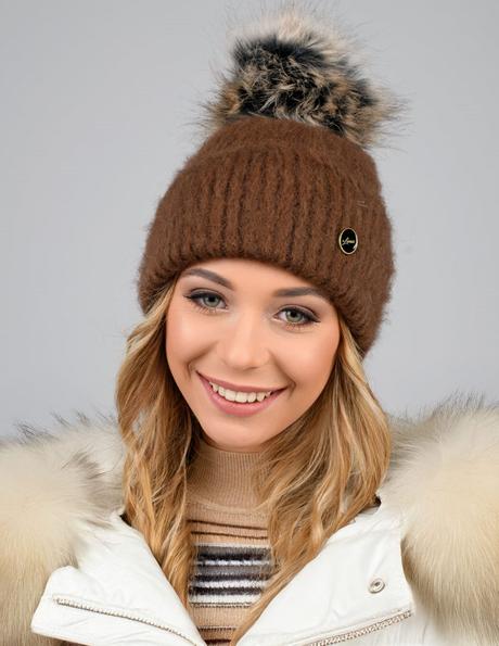 Dámska mohérová čiapka na zimu freya, 