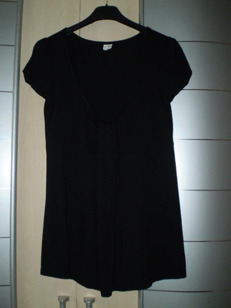 Čierne tričko, bonprix,36