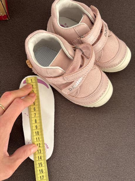 D.d.step topánky s082 baby pink v22 nové, d.d.step,22