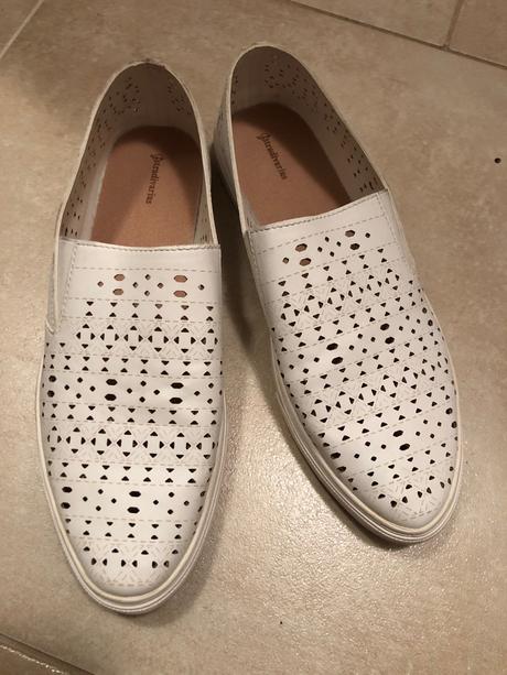 Biele poltopánky stradivarius, stradivarius,41