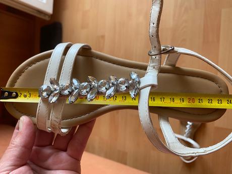 Dievčenské sandálky, deichmann,37