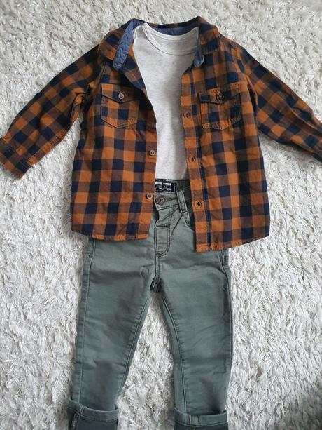 Bavlnená košeľa h&m 80, h&m,80