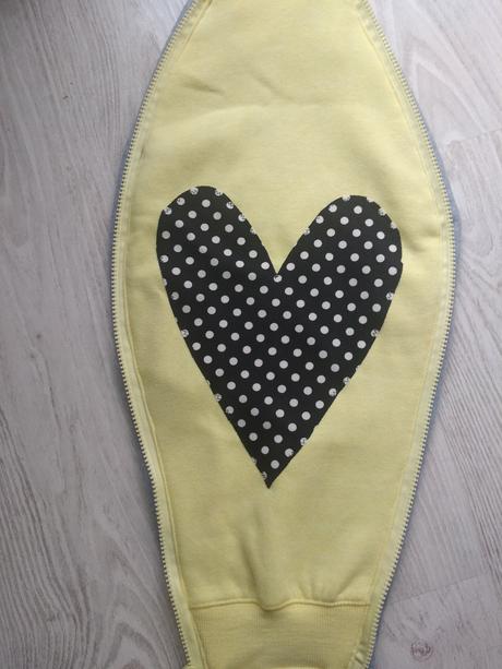 Vsadka do mikiny na nosenie, 