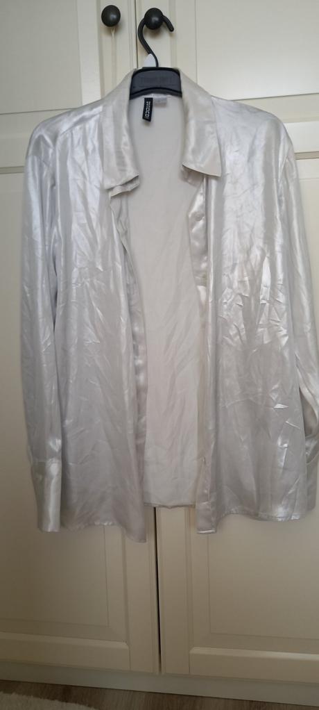 Satenova bluzka, h&m,xs