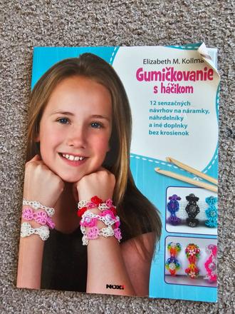 Kniha gumičkovanie s háčikom,