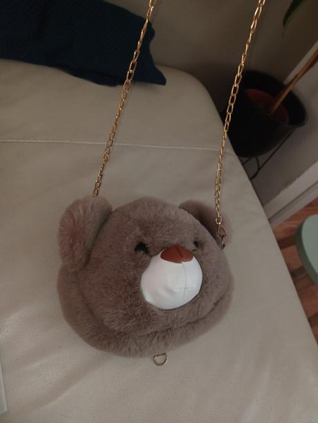 Plyšová kabelka macko,