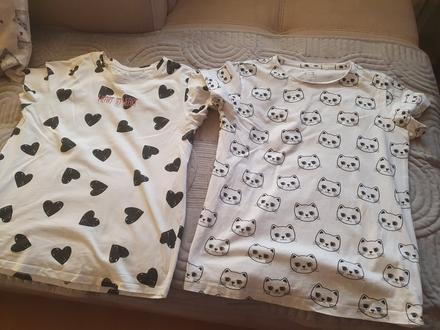 Predám 2 ks tričká krátky rukáv veľ. 158/164, 158