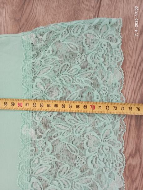 Dlhé tielko s čipkou, vero moda,s